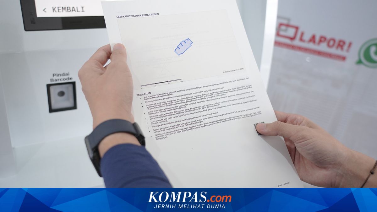 Sertifikat Tanah Elektronik Diklaim Bikin Warga Lebih Tenang