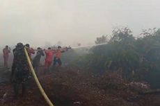 Karhutla di Riau Sulit Dipadamkan, Petugas Dikepung Asap