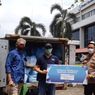 Yayasan Dana Kemanusiaan Kompas dan Polsek Tanah Abang Salurkan Bantuan Bahan Pokok