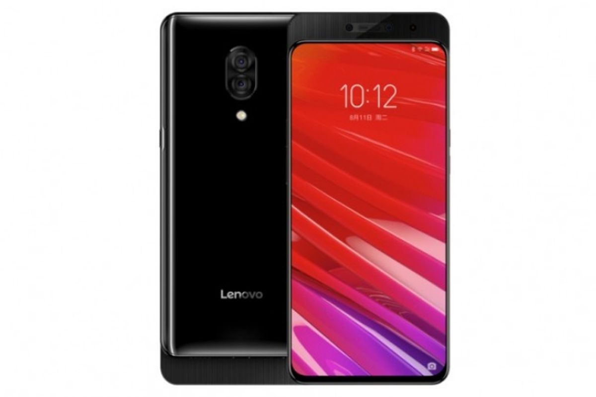 Lenovo Z5 Pro dengan kamera depan mekanisme geser.