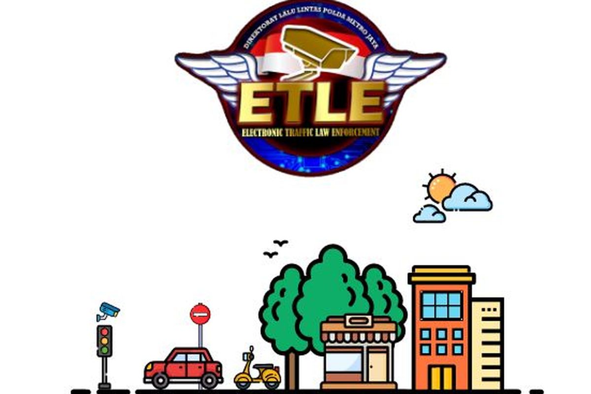 Besaran denda tilang elektronik atau ETLE.