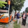 Detik-detik Bus Tabrak 4 Rumah dan 2 Mobil di Gresik, Bermula Hindari Siswa yang Belok Mendadak