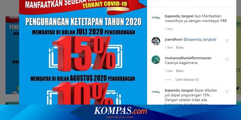 Di 3 Daerah Ini Bayar PBB Diskon hingga 100 Persen, Simak Syaratnya di Sini