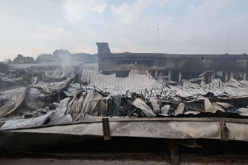 Kebakaran Gudang JNE Pekapuran Depok, Polisi Sebut Sumber Api Berasal dari Ruang Produk Eiger