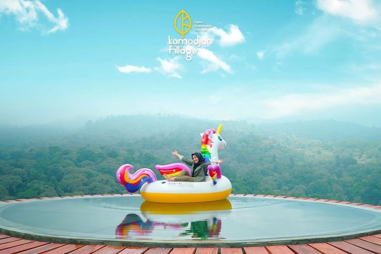 Kamodjan Fillage, salah satu rekomendasi tempat wisata di Garut.
