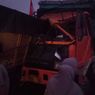 Adu Banteng 2 Truk di Atas Jembatan, 2 Orang Luka Berat