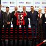 Sejarah Baru Jersey AC Milan, Sponsor Perdana di Bagian Punggung