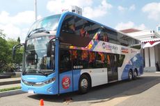 Ternyata Bus Tingkat Transjakarta Gratis Buat Rombongan 