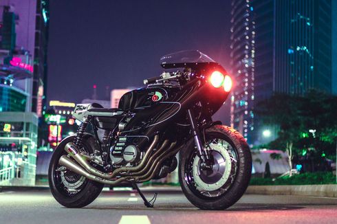 Honda CB650 Cafe Racer Gabungan Dua Era Retro