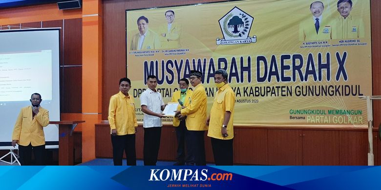 Golkar Resmi Dukung Mayor Sunaryanta dalam Pilkada Gunungkidul