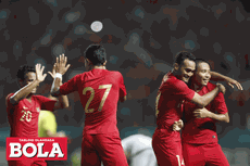 Tampil Dominan, Indonesia Unggul 3 Gol atas Myanmar di Babak I