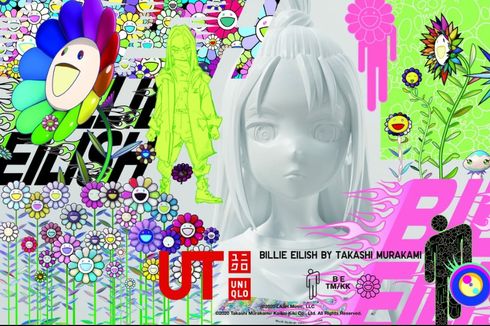 UNIQLO UT Luncurkan Koleksi Billie Eilish x Takashi Murakami