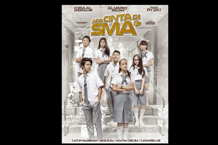 Sinopsis Film Ada Cinta Di Sma Dibintangi Iqbal Ramadhan Halaman All Kompas Com