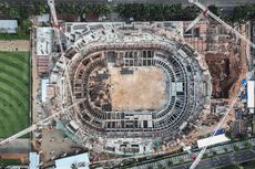 Stadion Indoor Multifungsi GBK Ditargetkan Rampung Desember 2022 