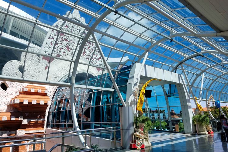Ilustrasi Bandara I Gusti Ngurah Rai Bali.