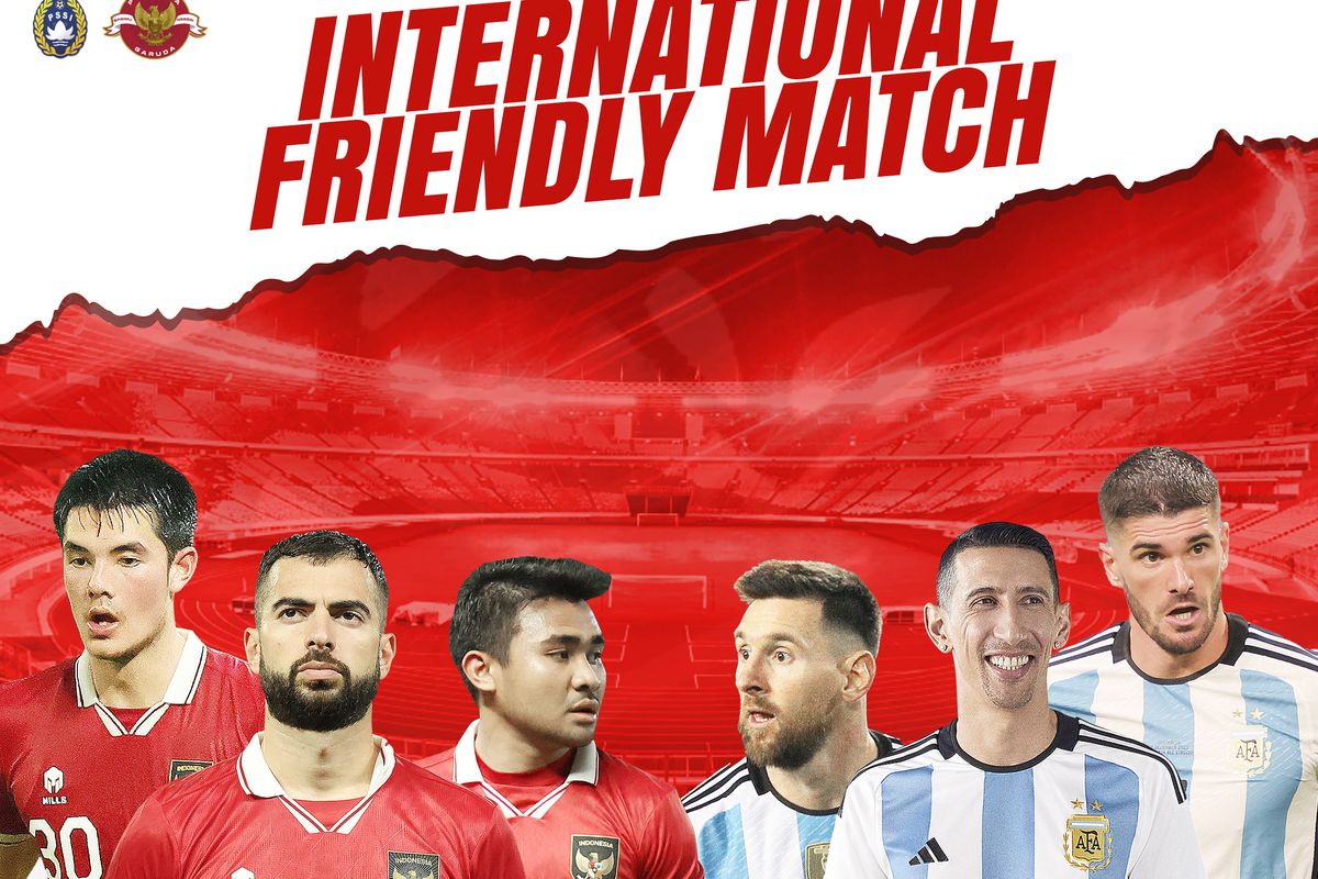 FIFA Matchday Indonesia vs Argentina (Twitter/@PSSI). Link untuk membeli tiket Indonesia vs Argentina tersedia di bagian akhir artikel ini.