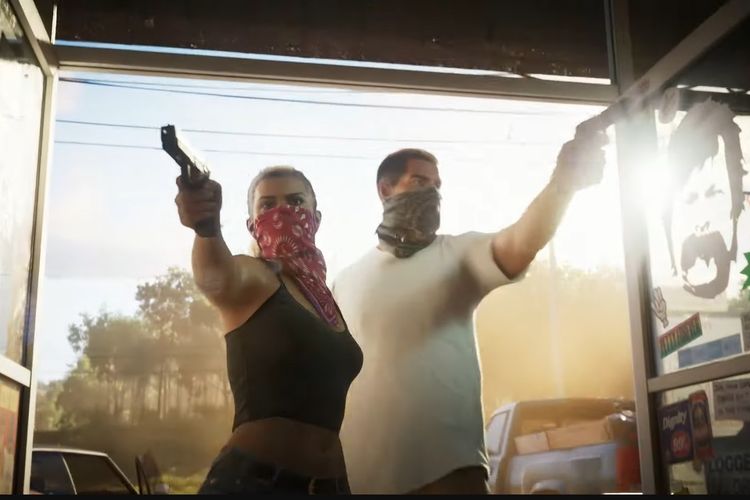 Rockstar games akhirnya merilis trailer perdana GTA 6 Selasa (5/12/2023)