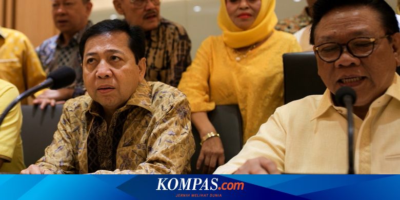Agung Laksono Bantah Golkar Bakal Tunjuk Plt Gantikan Setya Novanto Halaman All Kompas Com