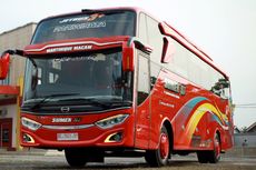 Bus Baru PO Sumex 97 Pakai Sasis Hino dan Bodi Jetbus MHD