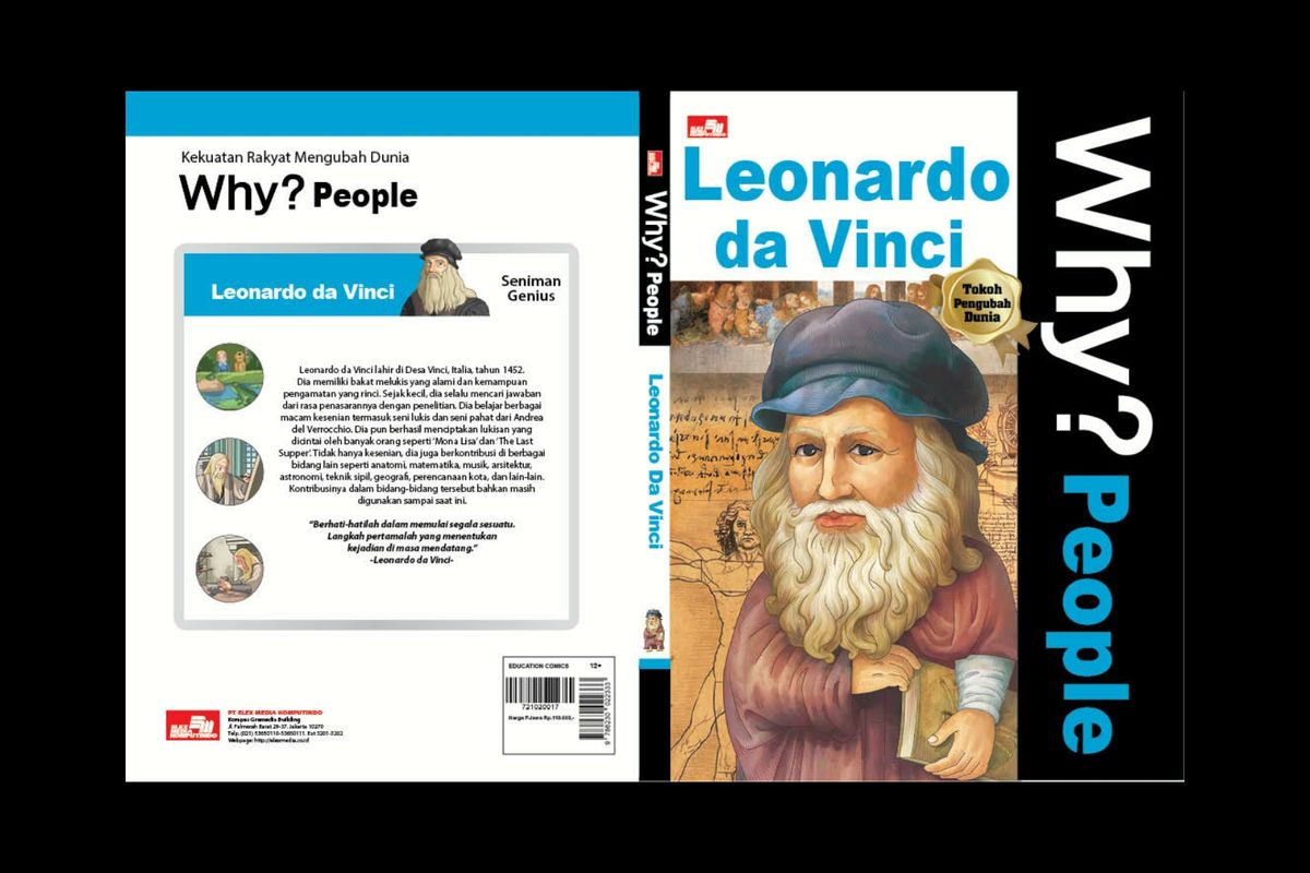 Buku Why People? Leonardo da Vinci