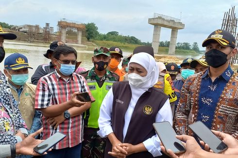 Jembatan Penghubung Bojonegoro-Tuban Diresmikan, Khofifah: Upaya Lindungi Warga