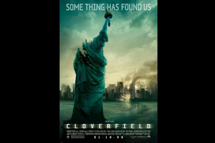 Film fiksi ilmiah Cloverfield (2008) dapat Anda saksikan di Hulu.