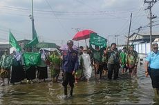 Sempat Diklaim Akan Hadir, Prabowo Tak Terlihat Selama Istighosah NU di Banjir Rob Pantura Sayung 