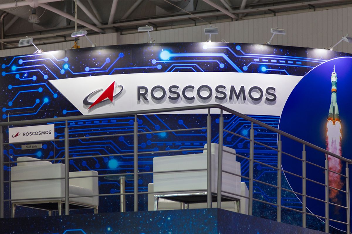 Ilustrasi Roscosmos, badan antariksa Rusia