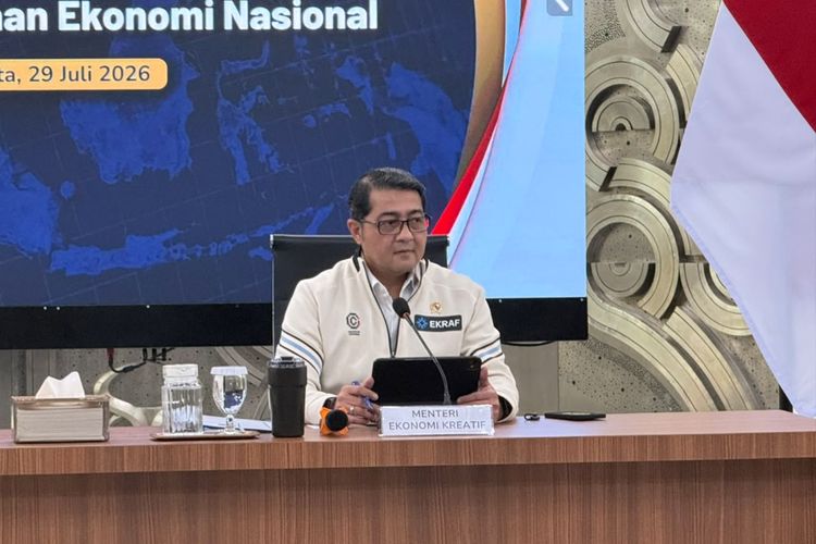 Kemenekraf Dorong Ekonomi Kreatif Jadi Mesin Pertumbuhan Ekonomi 6 Persen pada 2027