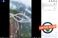 INFOGRAFIK: Konteks Keliru, Jembatan Kaca di China Dinarasikan Ada di Gunung Bromo