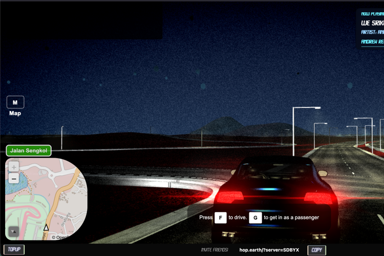 Game Browser Hop.Earth Ubah Peta Dunia Jadi Arena Balap, Pilih Jalan Langsung Balapan