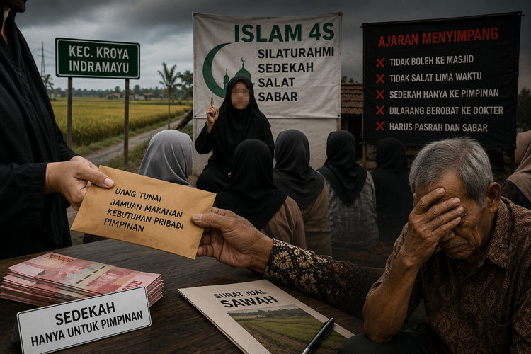 Dugaan Aliran Sesat di Indramayu Sasar Juragan Sawah Sakit, Kuras Harta Pengikut hingga Habis