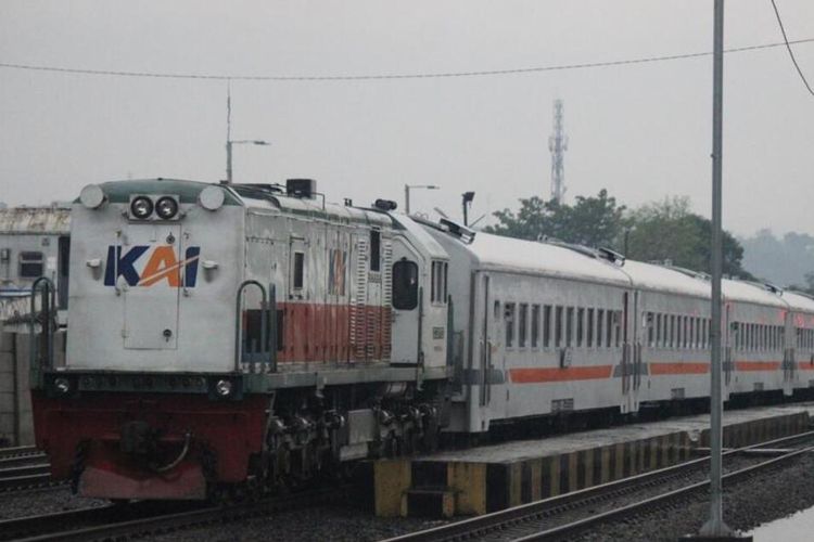 Ilustrasi kereta api. Jadwal terbaru Kereta Api Kamandaka.