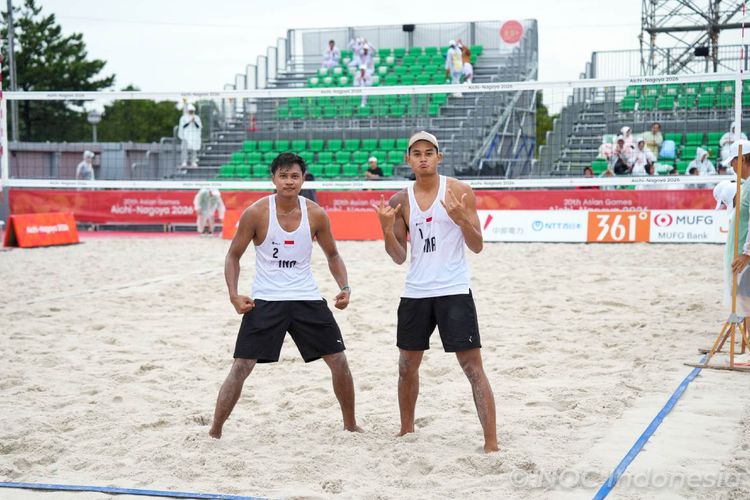 Asian Games 2026: Bintang/Sofyan Bidik Sejarah Emas Perdana Voli Pantai Indonesia