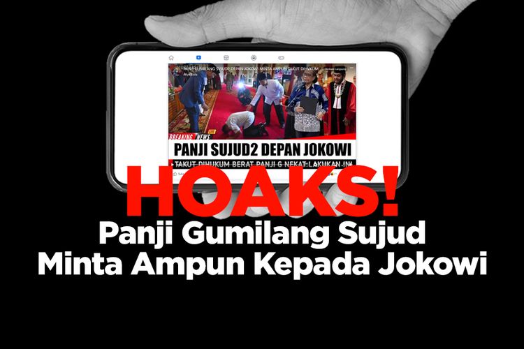 HOAKS! Panji Gumilang Sujud Minta Ampun Kepada Jokowi