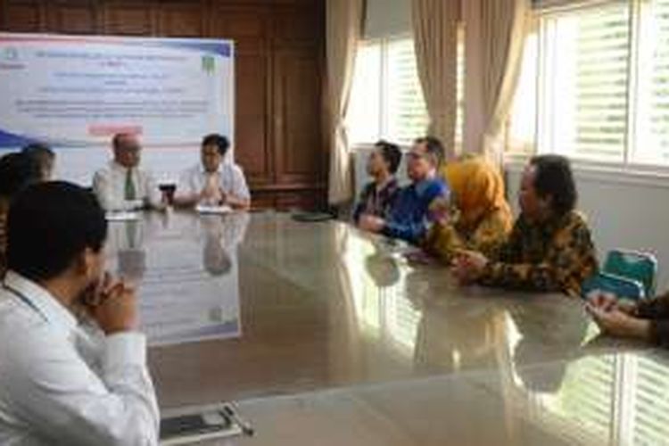 Universitas Nasional dan Batan melakukan penandatangan Memorandum of Understanding (MoU) Selasa, (14/6/2016) di Kampus Unas, Jakarta.