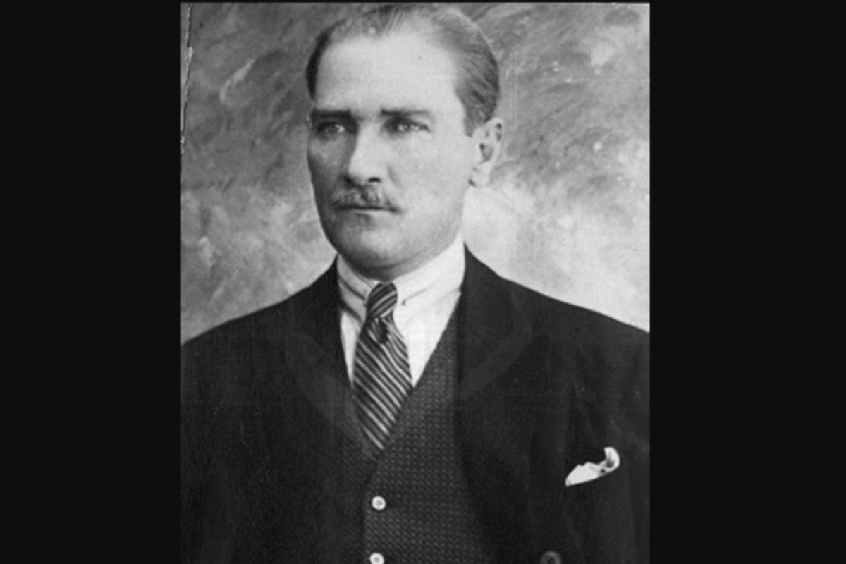 Pendiri dan presiden pertama Republik Turki, Mustafa Kemal Ataturk.