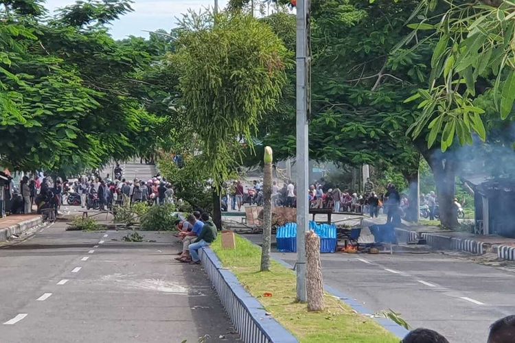 Bentrokan susulan kembali terjadi di kota Tual, Maluku Tenggara, Kamis (2/2/2023)