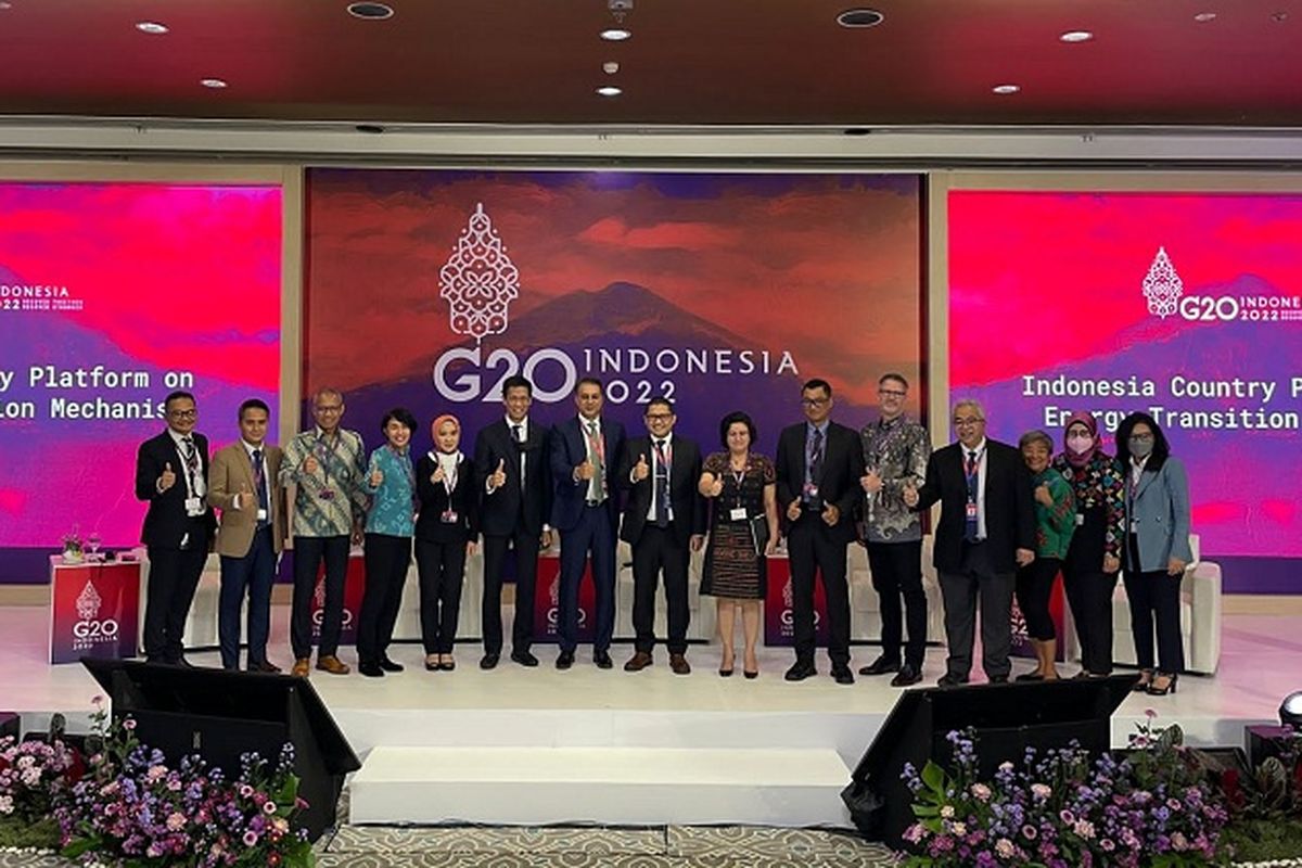 Acara G20 Sustainable Finance For Climate Action di Nusa Dua, Bali, pekan lalu.