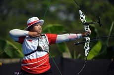 Profil Rezza Octavia: Debutan di Olimpiade 2024, Terasah 1.000 Anak Panah