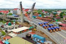 Jembatan Sei Alalak di Banjarmasin Belum Diresmikan, Jokowi Minta Dibuka untuk Umum