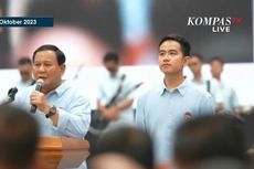 Kelakar Prabowo ke Gibran: Capres Diperintah Cawapres untuk Duduk