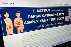 Link Pembelian E-meterai Posfin dan Cara Pasang buat Daftar CPNS 2024, Sudah Tersedia