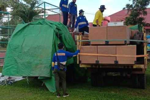 10 Tenda Darurat Kemendikbud untuk Korban Banjir Kalimantan Selatan