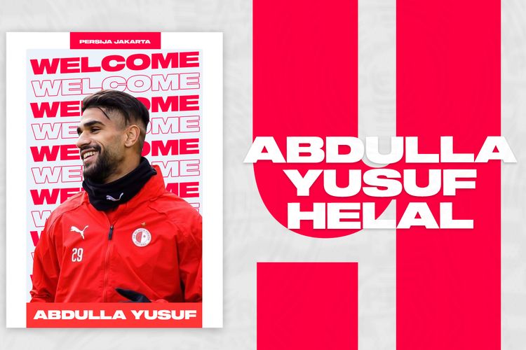 Persija Jakarta resmi mendatangkan striker timnas Bahrain, Abdulla Yusuf Helal, pada Rabu (20/7/2022) pagi WIB. Yusuf akan bermain untuk Persija selama tiga tahun ke depan.