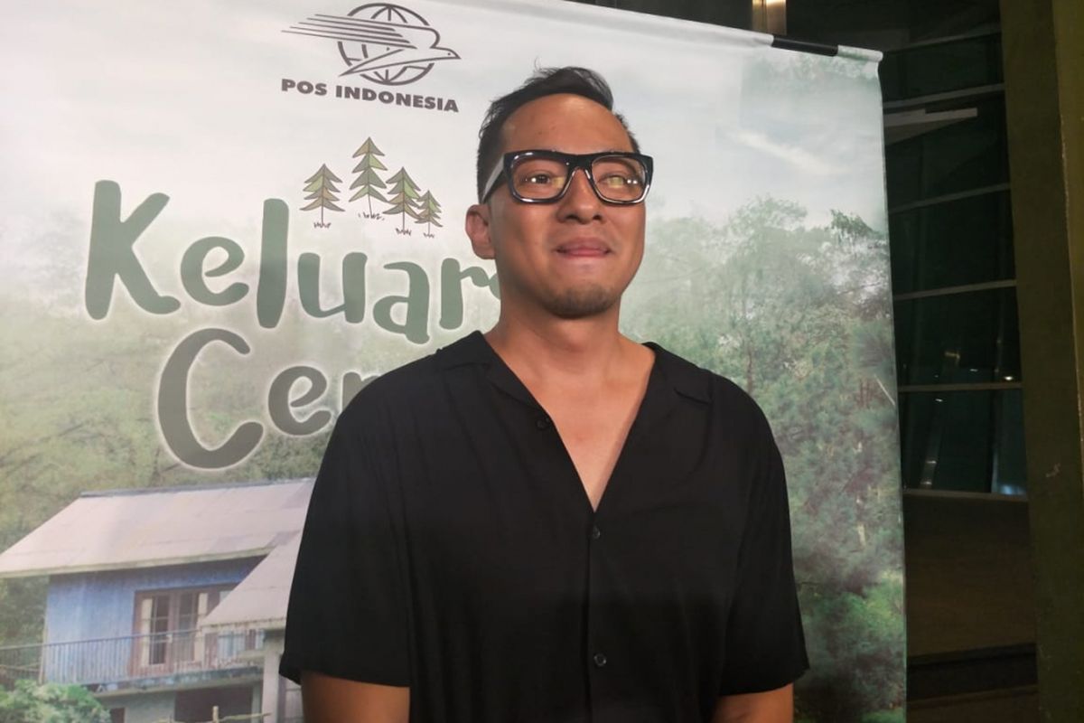 Ringgo Agus dalam jumpa pers film Keluarga Cemara di XXI Epicentrum, Kuningan, Jakarta Selatan, Kamis (20/12/2018).