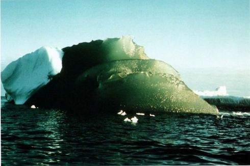 Terungkap, Penyebab Beberapa Gunung Es di Antartika Berwarna Hijau
