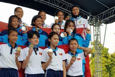 Tim Estafet Putri Indonesia Raih Medali Emas SEA Youth Championships