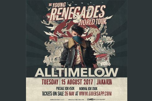 All Time Low Bakal Kembali Gelar Konser di Jakarta Tahun Ini