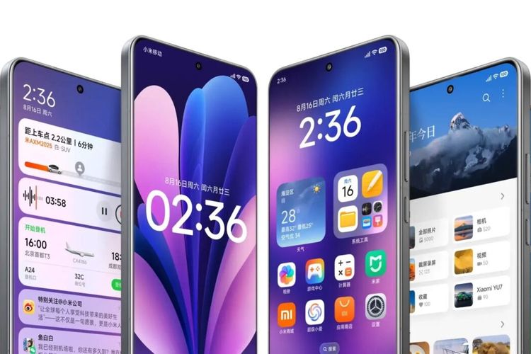 HyperOS 3 di ponsel Xiaomi.
